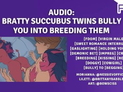 Audio:  Succubus Girls Bully You Into Breeding Them