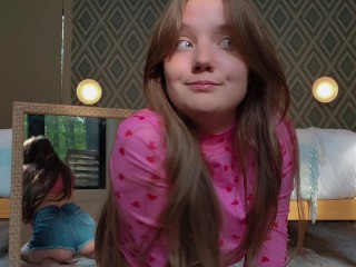 Миниатюрные соски подростков Pink нужно ущипнуть - Naked try on Haul - Sableheart