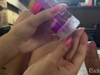 Gozando Gostoso com a Mao Dela Ft Zamyzinha - Gabzoka