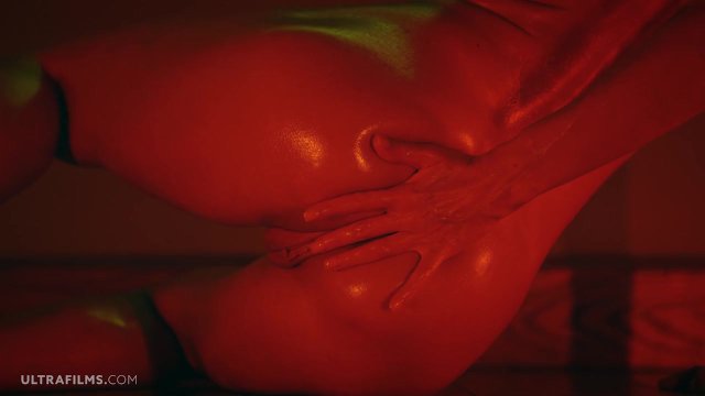 ULTRAFILMS Beautiful girl Sybil playing with her pussy in this artistic solo video