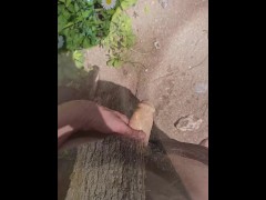 Peeing Outside Compilation - River Gray - Screenshot 11 of 16 - Pee