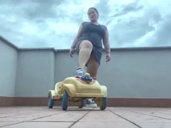 KICKS FOR A TOY VINTAGE CAR