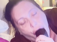 Hot thick midget suck and slurping on a bbc 4/16