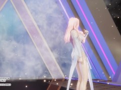 [MMD] IVE - LOVE DIVE Ahri Seraphine Sexy Kpop Dance 4K 60FPS