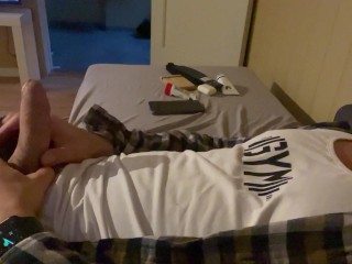 Утренняя мастурбация.