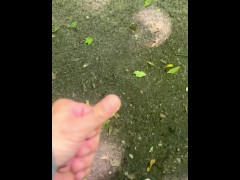 College Boy Public Park Masturbation Session - Dane Coxx