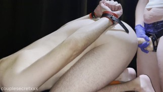 BDSM + STRAP ON АНАЛЬНЫЙ ТРАХ от милфы впервые заставляет меня ГРОМКО СТОНАТЬ 😍