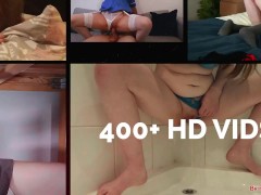 British 18 Year Old Gets Railed And Creampied On The Sofa