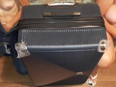 Before we flew away, the three of us masturbated near the suitcase - IkaSmokS