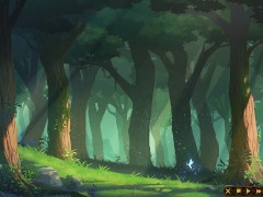 【#02 精霊の妊 - 傲慢なエルフたちを妊娠させて征服せよ-実況】強気な爆乳ダークエルフがオークに中出しされる。 15/16