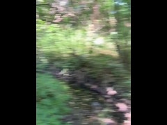 College Boy Peeing in the Park River - Dane Coxx