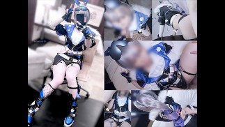 💜🎮【aliceholic13】Honkai:Star Rail SilverWolf Cosplaying | multiple orgasm & creampie sex video.