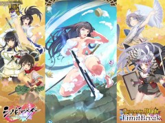 Queen's Blade Limit Break x Senran Kagura New Link Collab Pheonix Conglomerate Ninja Ikaruga