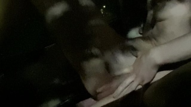 I edge in a parking lot fantasizing about getting caught