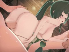 【ゼンレスゾーンゼロ】青衣(ちんいー)がたくさんの男達と集団セックスする3Dエロアニメーション。(3p 4p FMMセックス ゼンゼロ) - Screenshot 7 of 16 - Hentai