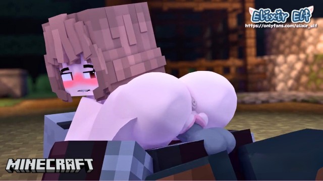 😂хентай - это все, о чем я могу думать, когда смотрю MINECRAFT. Emmy групповуха рейдеров!