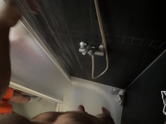 Drone training ended with cum in the mouth