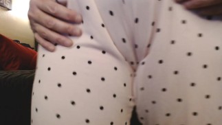Cotton Pink Cameltoe Hungry Pussy