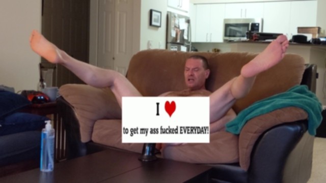 Wanna watch me fuck my asshole with a horse cock dildo? - Trans