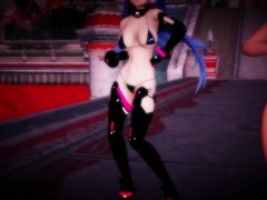 MMD Fire Emblem x Hyperdimension Neptunia // Kiss Me / Camilla x Iris Heart