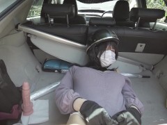 野外sex！彼女が声を上げたとしても、ここは田舎の山の中だから誰も来ないだろう...。クンニ生中出しやりたい放題！（日本人、素人、個人撮影） - Screenshot 4 of 16 - Cute