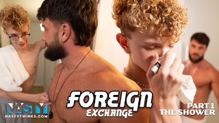 Foreign Exchange Student Noah Frost's Shower A NEW Feature While In The United States