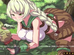 【#03 精霊の妊 - 傲慢なエルフたちを妊娠させて征服せよ-実況】金髪爆乳女エルフに足コキ手コキや顔面騎乗手コキで逆レ搾精されてしまうオーク。 10/16
