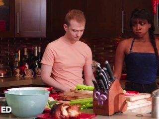 MILFED - Curvaceous MILF Ebony Mystique Gets A Pussy Pounding On The Dining Table By Alex Jett screenshot number 0
