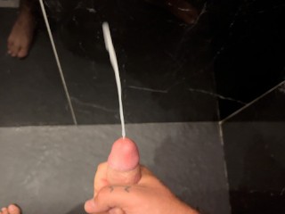 A Nice Cumshot in the Shower
