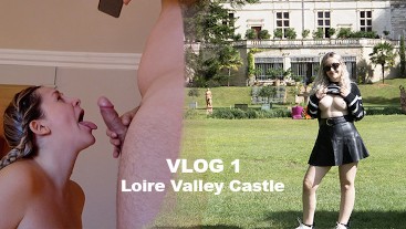Vlog Louise's life 1 : Exhibe dans les Châteaux de la Loire (Sous titre anglais)
