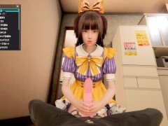 アイドルのキレイな顔と気持ちいい手コキ - Screenshot 11 of 16 - Handjob
