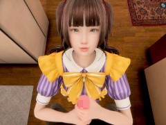 アイドルのキレイな顔と気持ちいい手コキ - Screenshot 16 of 16 - Japanese