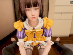 アイドルのキレイな顔と気持ちいい手コキ - Screenshot 8 of 16 - Japanese