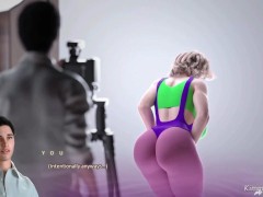 Apocalust - Nude Photoshoot part 1- big tits milf short skirt sexy milf