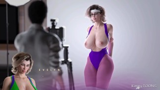 启示录 - 裸体拍摄第 1 部分 - 大奶熟女短裙性感熟女