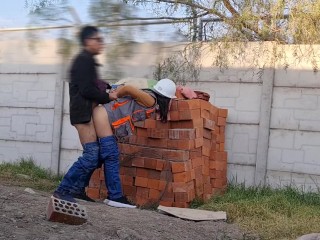 sexo en publico arriesgado