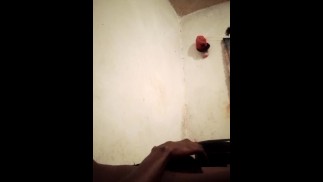 JERKING OFF MY HOT BIG BLACK DICK, THICK CUMSHOT, HOT GUY