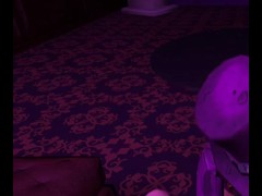 Mad Moxxi blows and fuck you in the Purple Dream (VR Oculus Game)