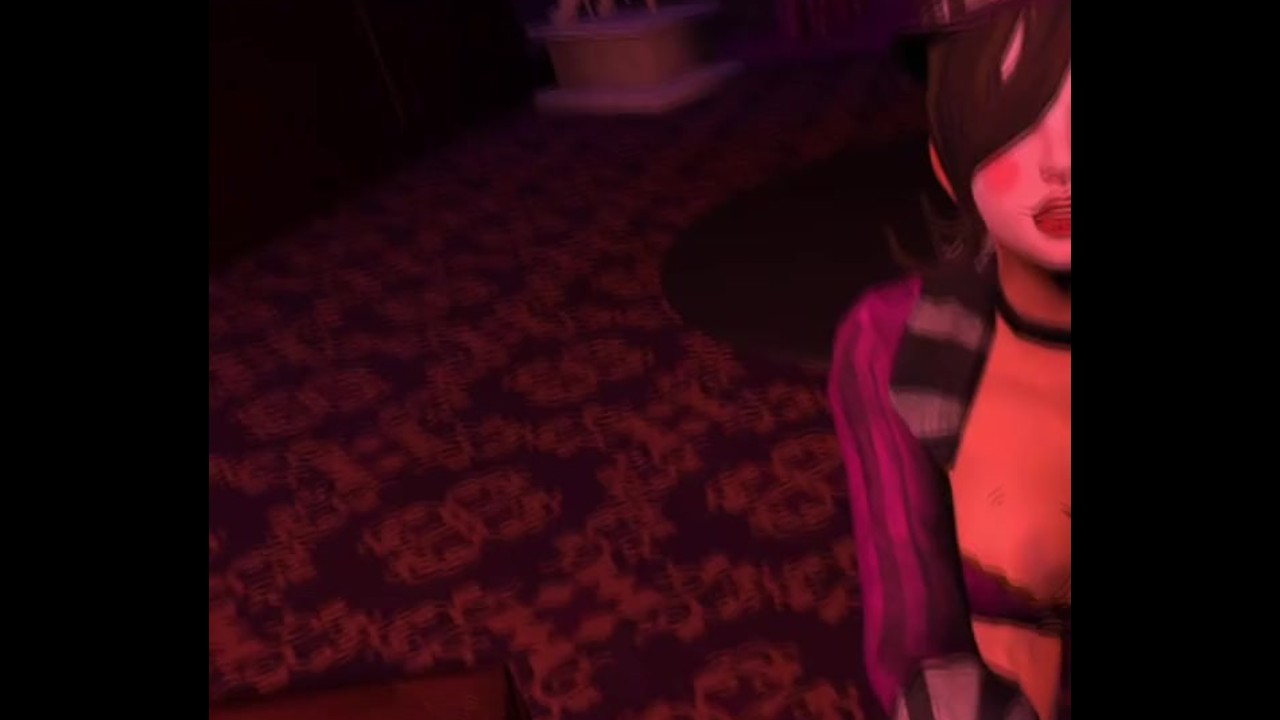 Mad Moxxi blows and fuck you in the Purple Dream (VR Oculus Game)