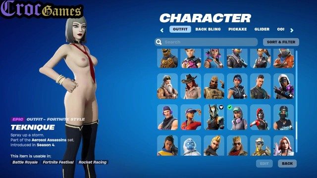 Fortnite – Vivica Saint Nude