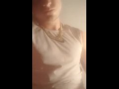Giant dick on soft playing
