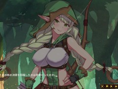 【#04 精霊の妊 - 傲慢なエルフたちを妊娠させて征服せよ-実況】金髪爆乳女エルフがオークにバックで中出しされる。 - Screenshot 5 of 16 - Orc