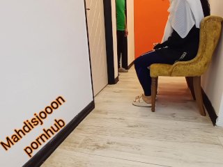 رفتم اداره گذرنامه مو تمدید کنم اجازه شوهرم نداشتم جاش اجازه رییس رو گرفتم،داستانی مکالمه فارسی 🤤