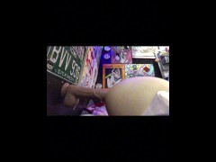 Tight anal gape thick and long dildo anal