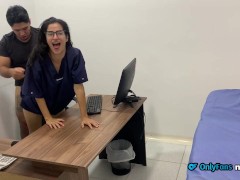 La consulta medica con la doctota Angie fue de un buen sexo duro