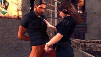 Первый арест девушки-полицейского