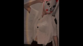 Tiktok Challenge Masked Girl