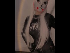 Tiktok Challenge Masked Girl
