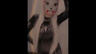 Tiktok Challenge Masked Girl