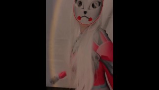 Tiktok Challenge Masked Girl